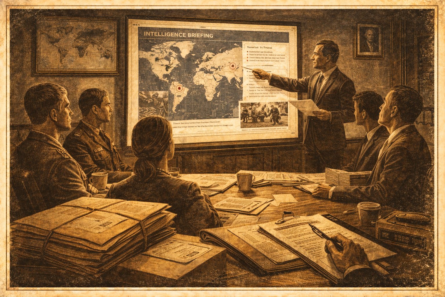 Automated Intelligence Briefings — 10 AI agents research, verify, and synthesize polished briefings